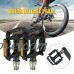 Lixada Bike Pedal Mountain Bicycle Pedals Quick Release Pedals MTB Cycling Platform Pedal with Pedal Extender Adapter - B07FDVDPXD